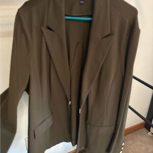 Lane Bryant Women's Blazer in Olive